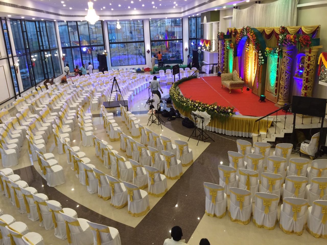 Sangeet night celebration at AARNA Mahal